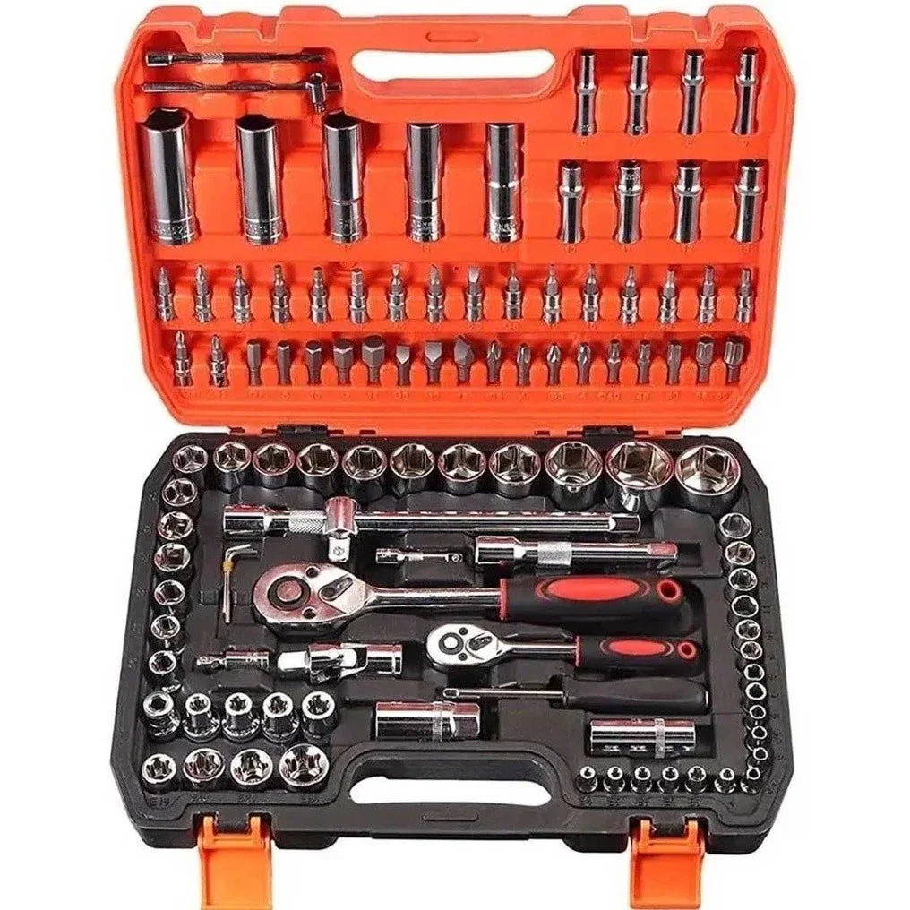 Jogo Caixa De Ferramentas Chave Soquete 108 Peças Multi Funções - Ultimas 10 Unidades, PROMOÇÃO ATÉ DIA 21/09/2025